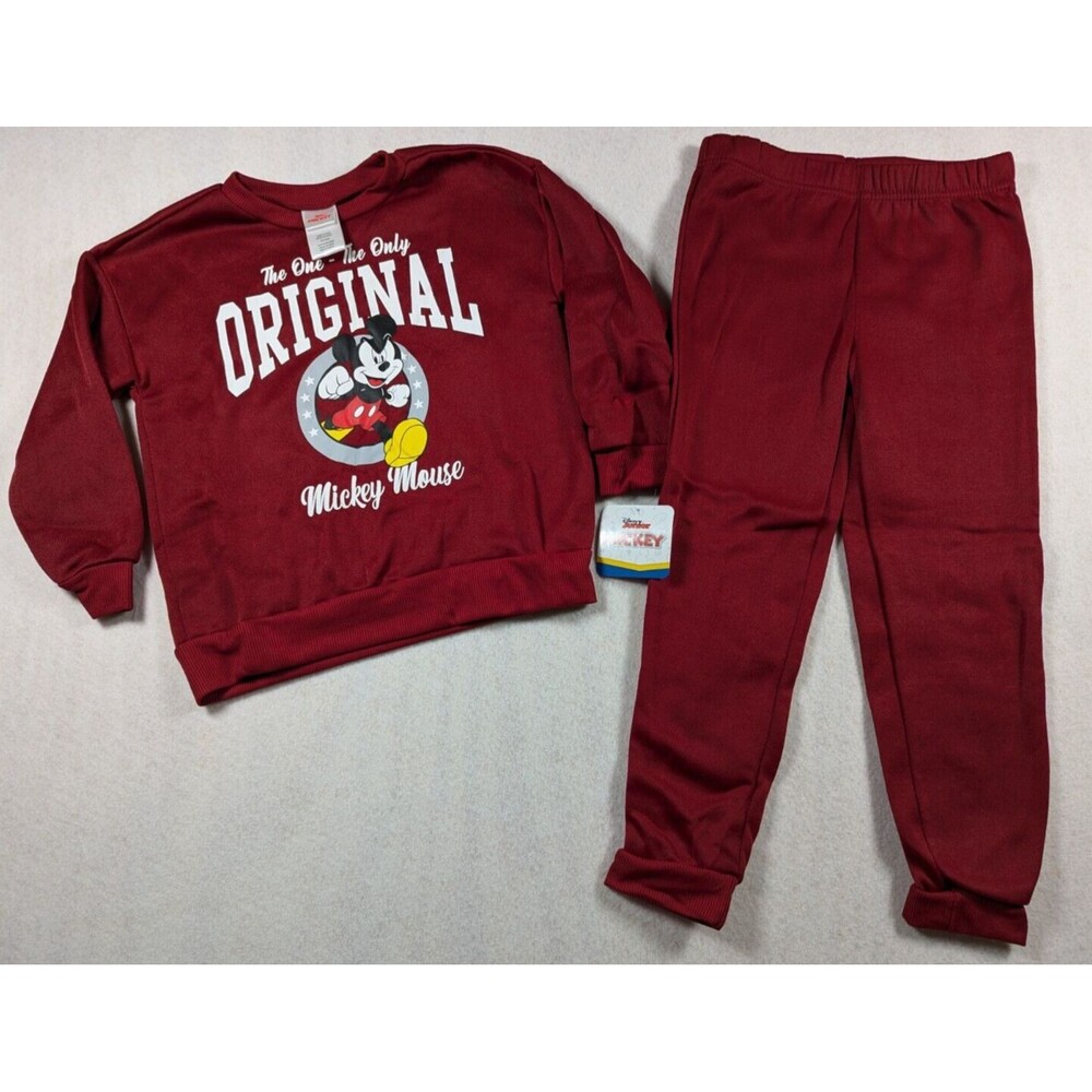 Disney Junior - Mickey Mouse - Pullover Sweat Shirt & Pants Set - Size 6
